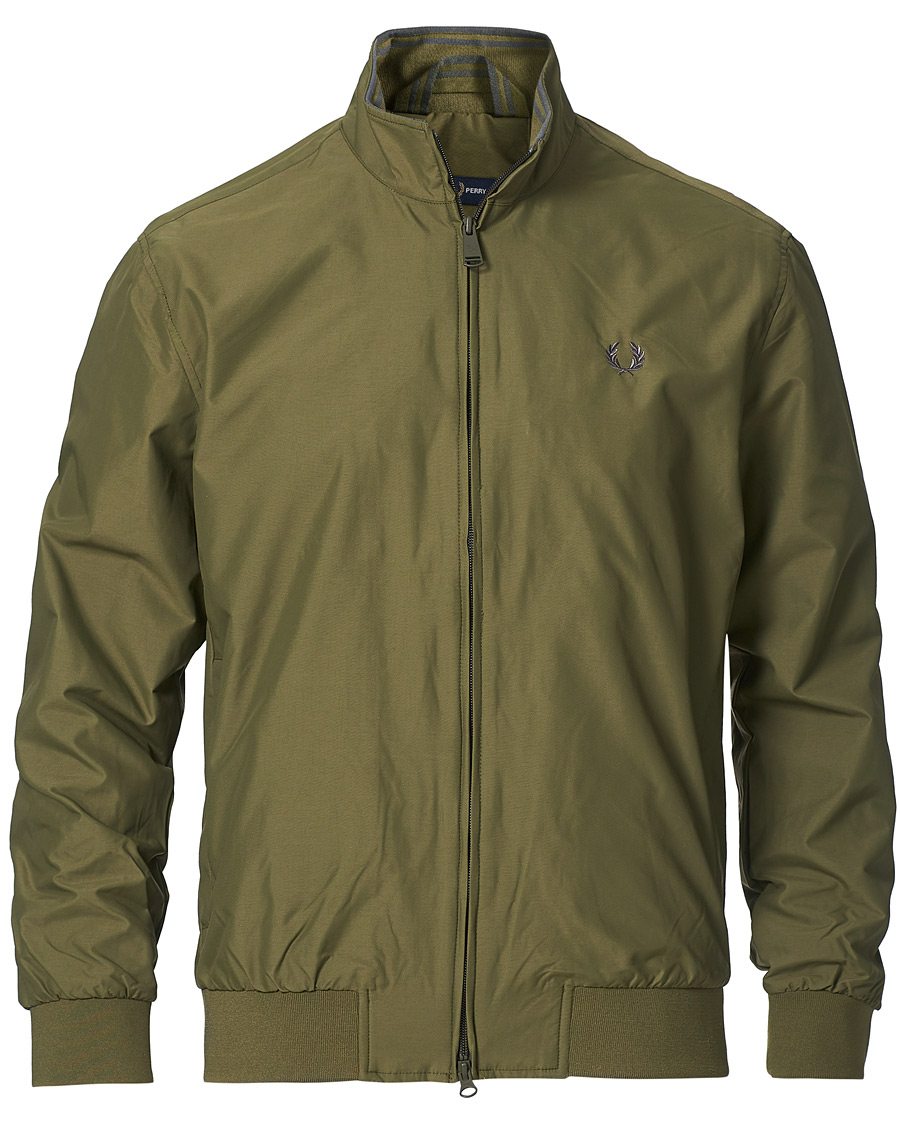 Herre | Jakker | Fred Perry | Brentham Jacket Military Green