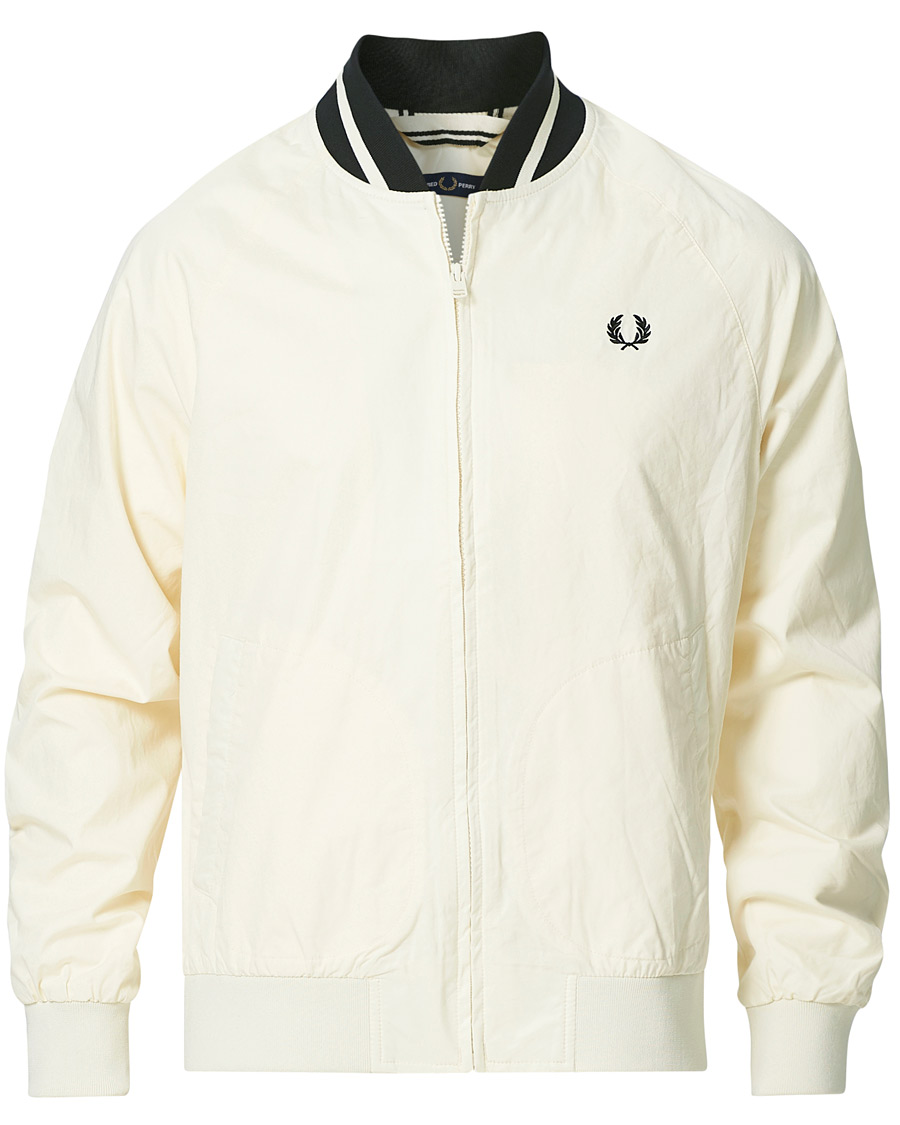Herre | Jakker | Fred Perry | Tennis Bomber Jacket Ecru
