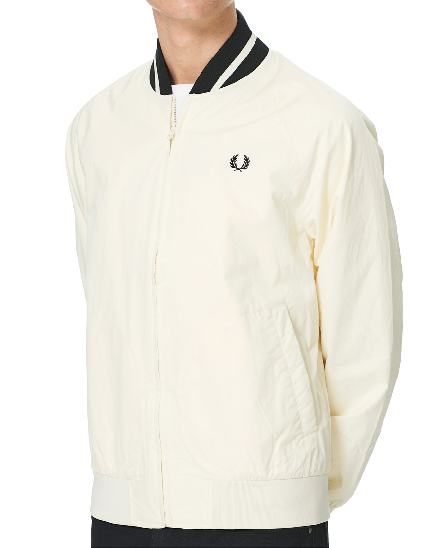 Herre | Jakker | Fred Perry | Tennis Bomber Jacket Ecru