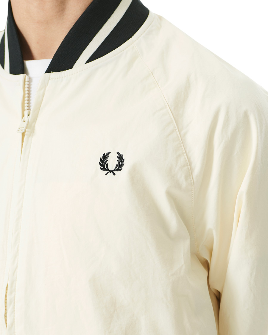 Herre | Jakker | Fred Perry | Tennis Bomber Jacket Ecru
