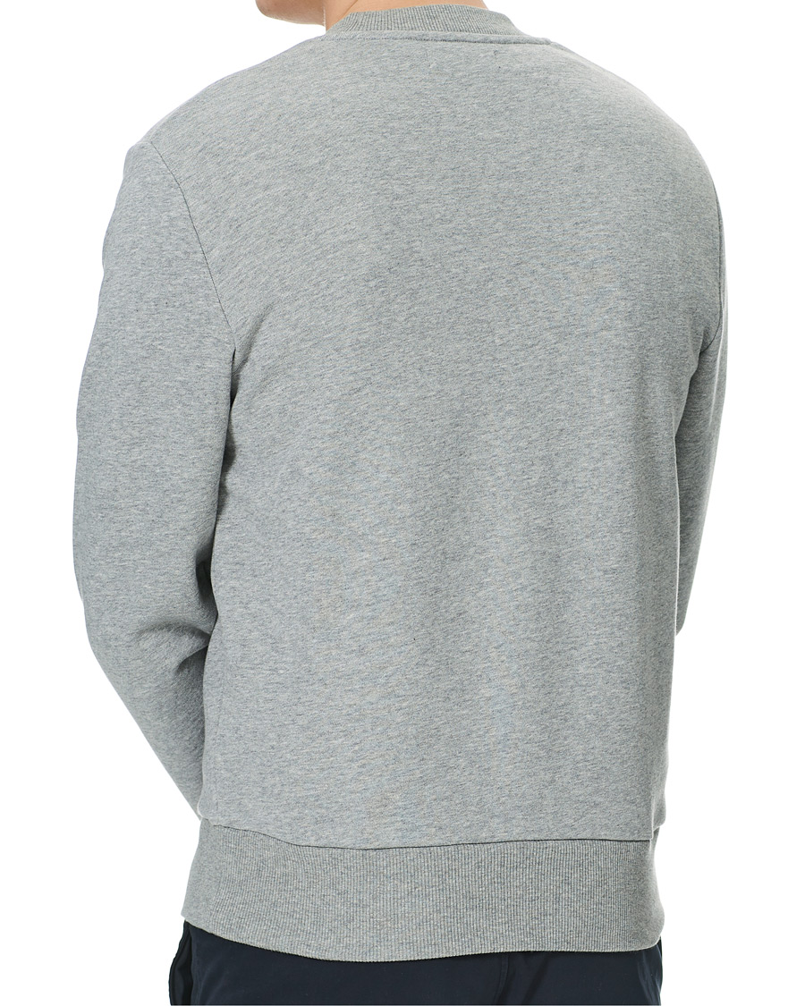 Herre | Gensere | Fred Perry | Crew Neck Sweatshirt Grey Melange