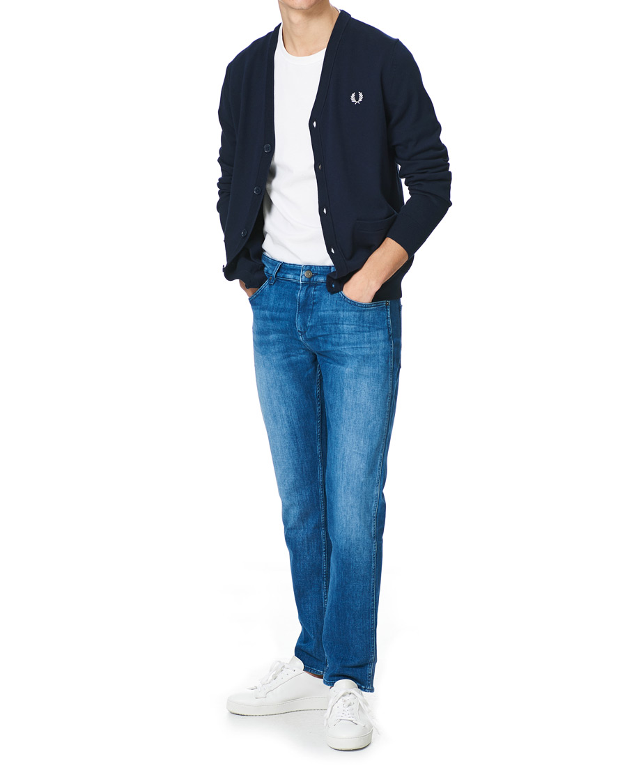 Herre | Gensere | Fred Perry | Classic Cardigan Navy