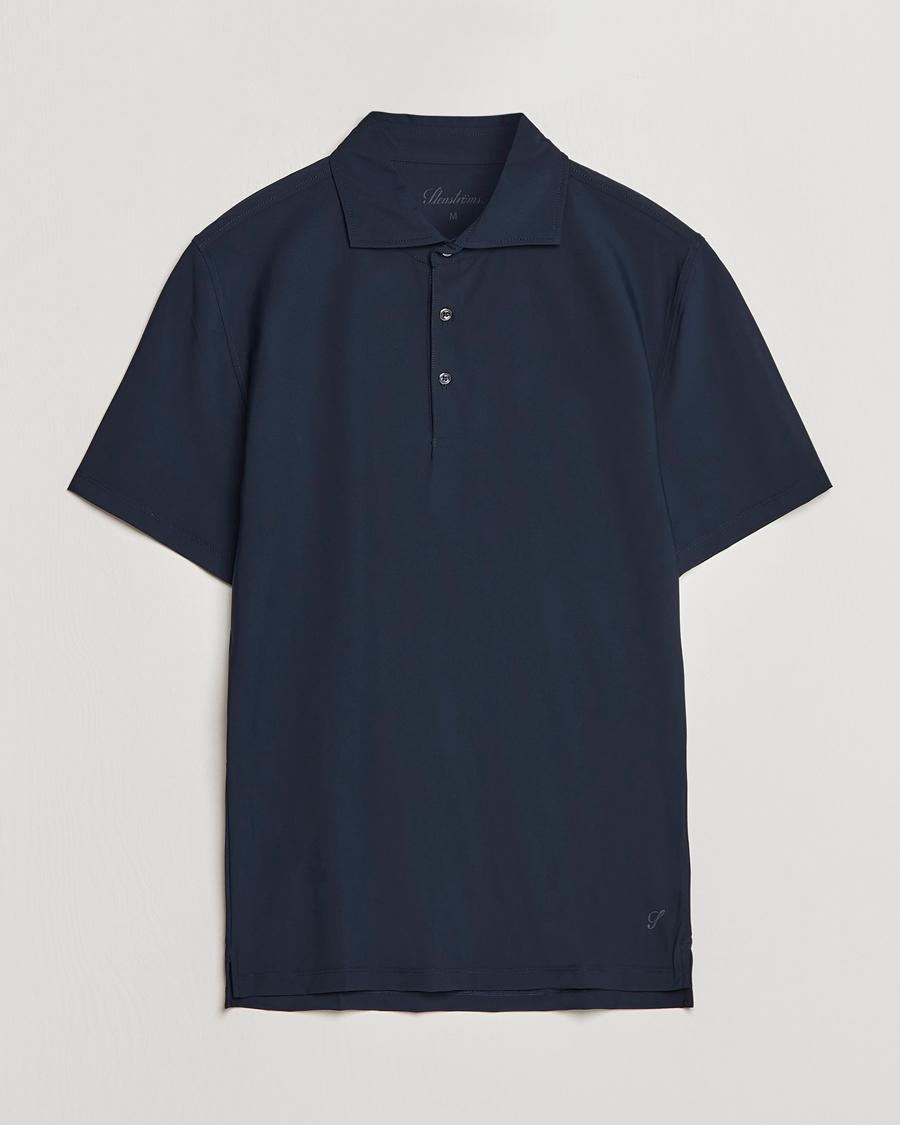 Herre | Pikéer | Stenströms | Active Jersey Sport Polo Navy