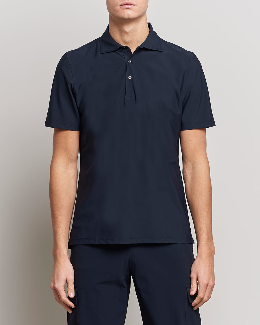 Herre | Pikéer | Stenströms | Active Jersey Sport Polo Navy