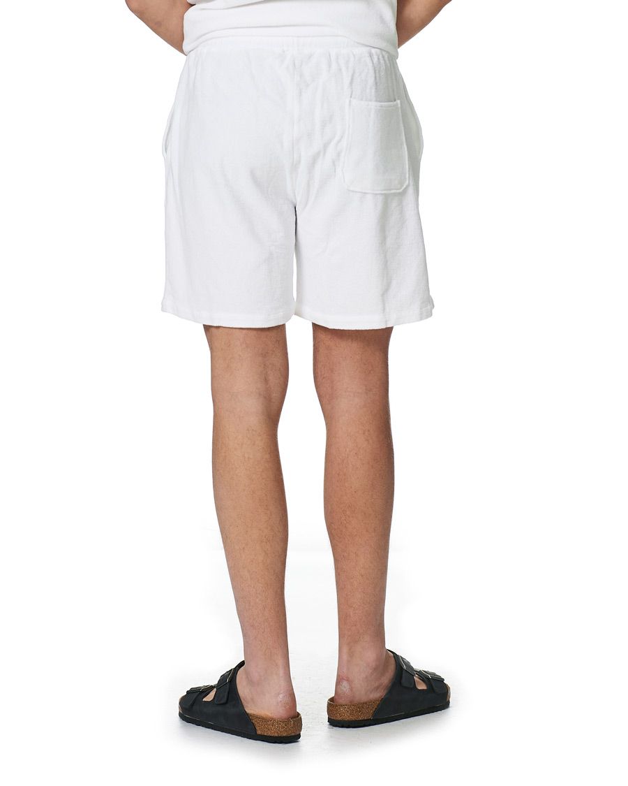 Herre | Shorts | Stenströms | Towelling Cotton Shorts White