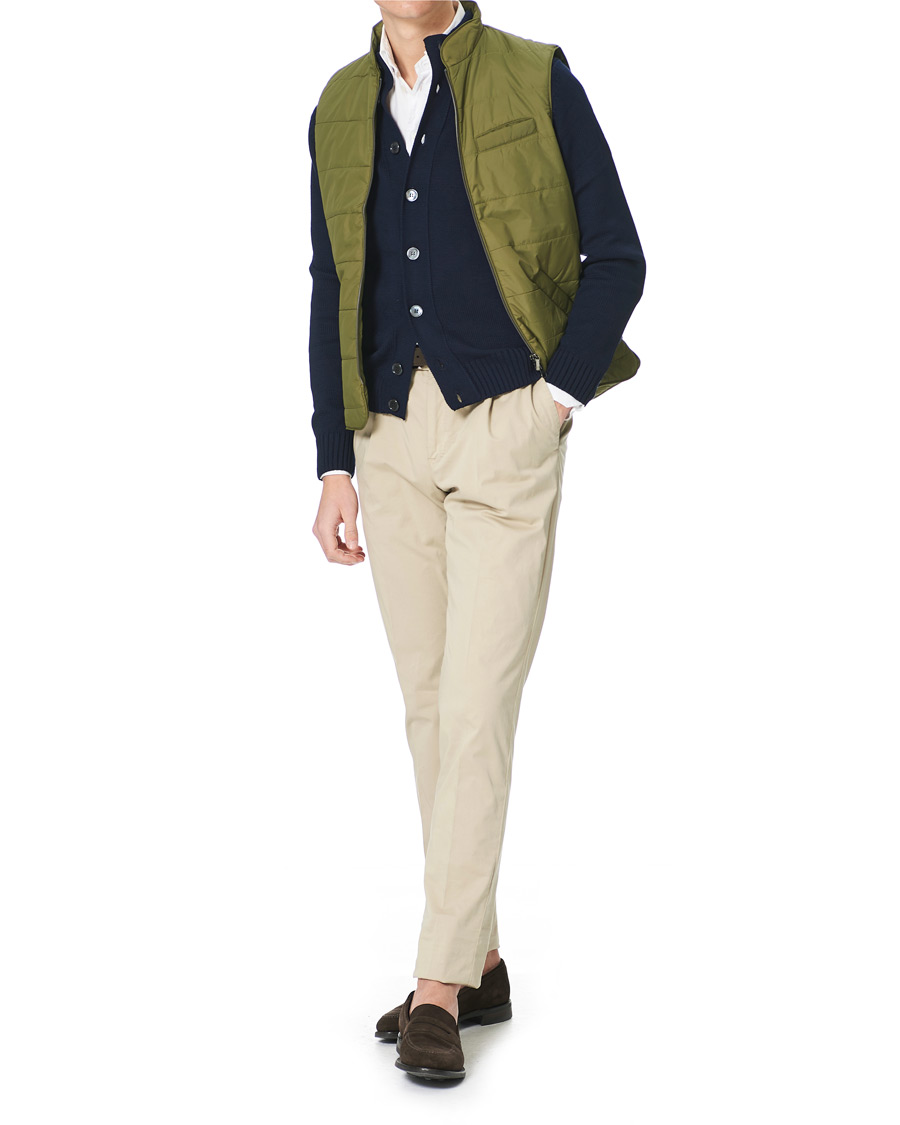 Herre | Jakker | Stenströms | Nylon Vest Green