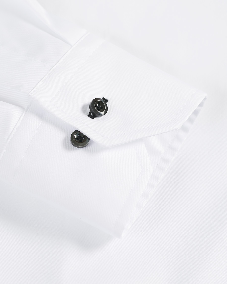 Herre | Skjorter | Stenströms | Slimline Cut Away Shirt White
