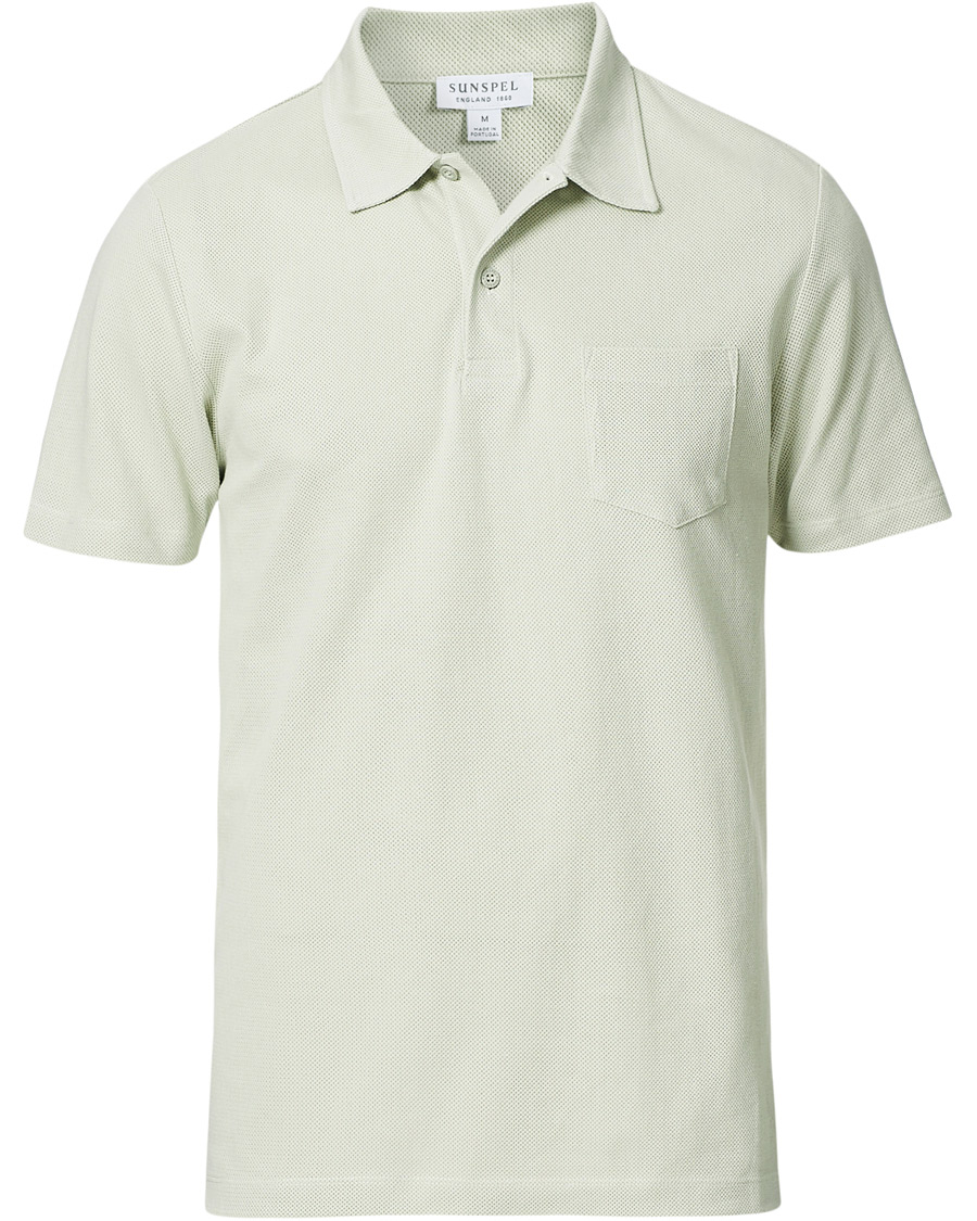 Herre | Pikéer | Sunspel | Riviera Polo Shirt Pistachio