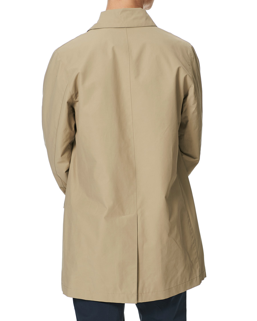 Herre | Jakker | Valstar | Water Repellent Cotton Coat Beige