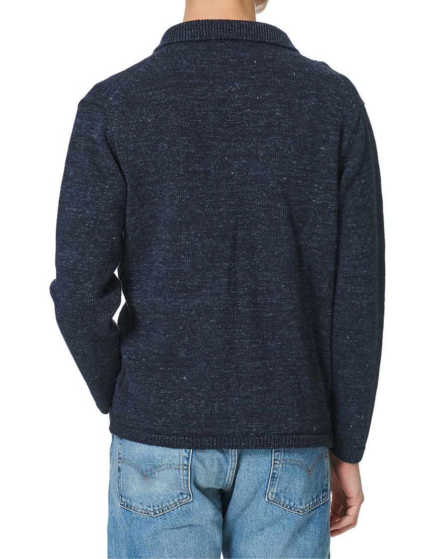 Herre | Gensere | Inis Meáin | Washed Linen Pub Jacket Timor