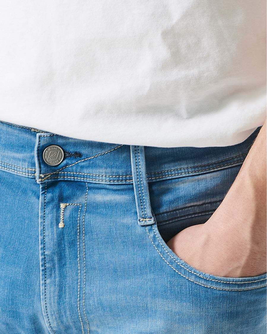 Herre | Shorts | Replay | Anbass Hyperflex Denim Shorts Light Blue