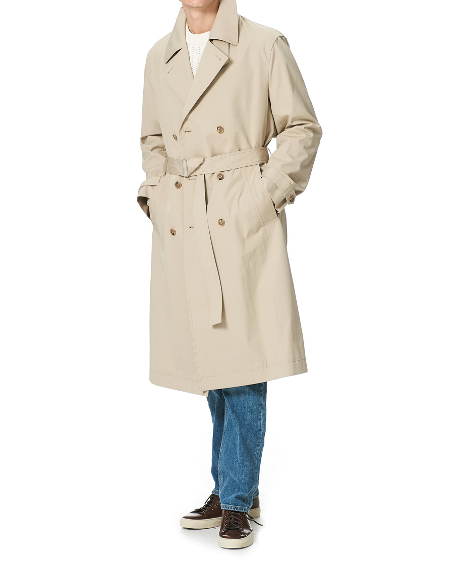 Herre | Jakker | Filippa K | Bristol Trench Coat Grey Beige