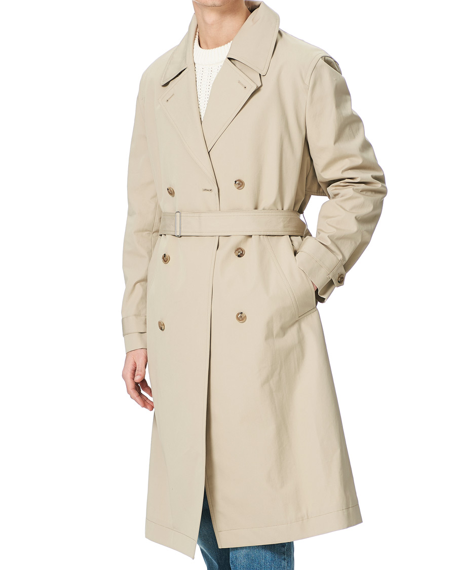 Herre | Jakker | Filippa K | Bristol Trench Coat Grey Beige