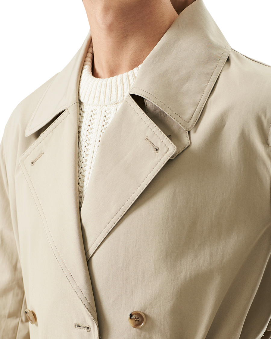 Herre | Jakker | Filippa K | Bristol Trench Coat Grey Beige