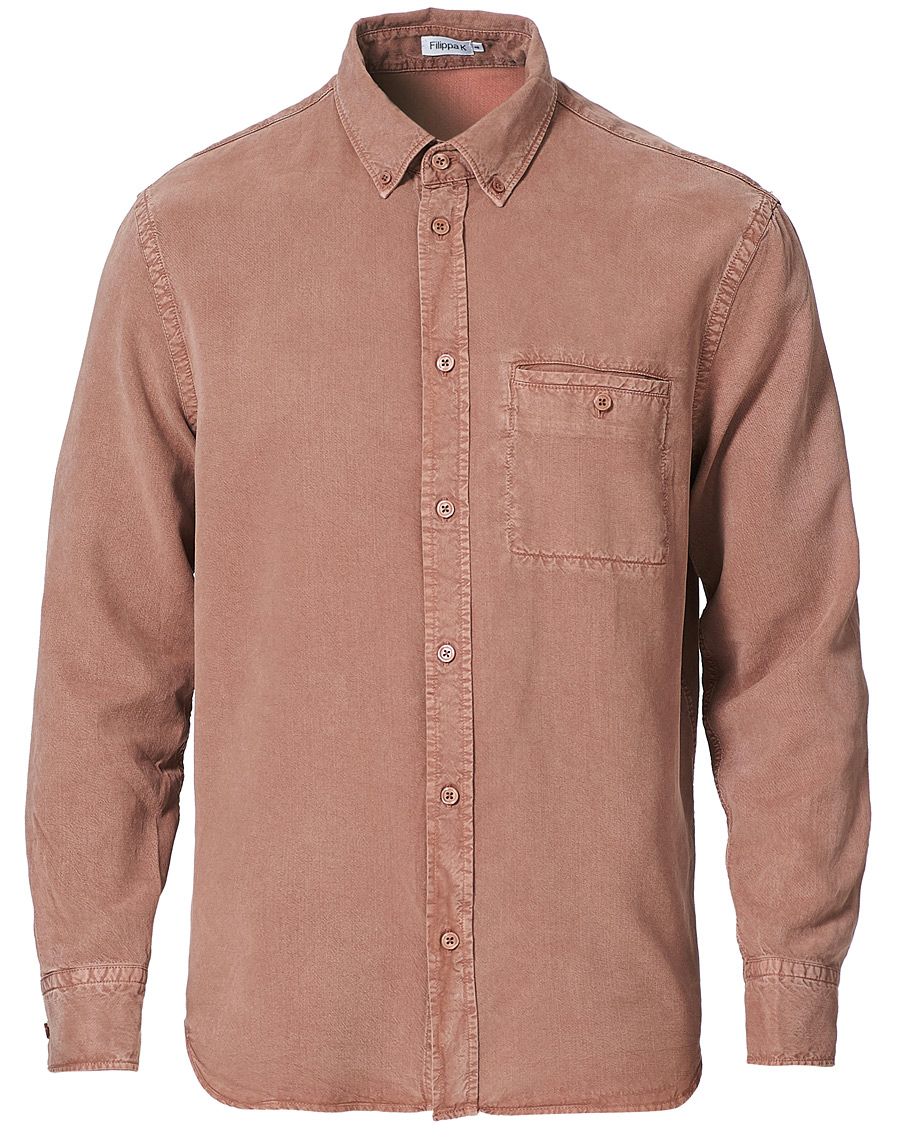 Herre | Skjorter | Filippa K | Zachary Tencel Shirt Burgundy