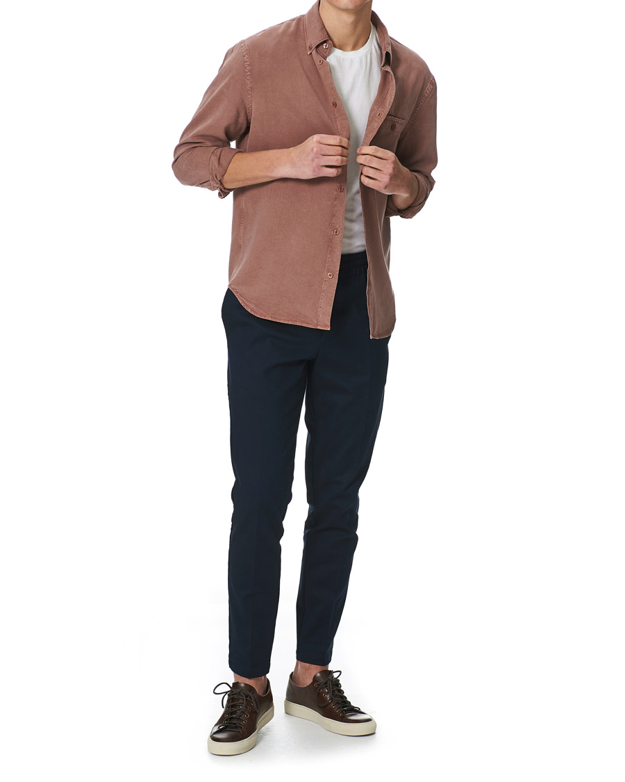 Herre | Skjorter | Filippa K | Zachary Tencel Shirt Burgundy