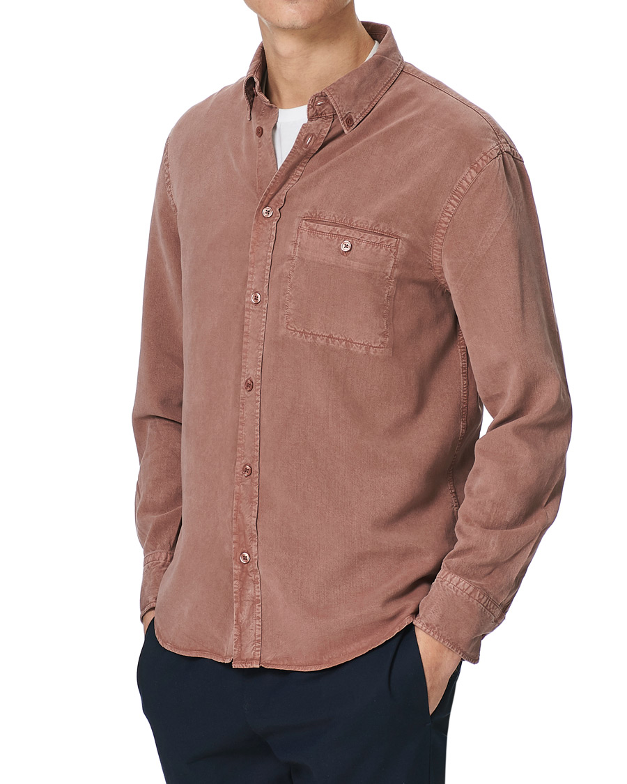 Herre | Skjorter | Filippa K | Zachary Tencel Shirt Burgundy