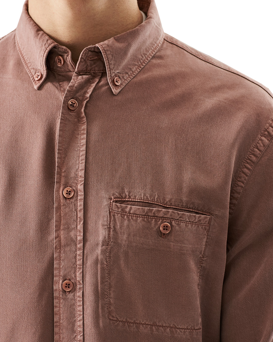 Herre | Skjorter | Filippa K | Zachary Tencel Shirt Burgundy