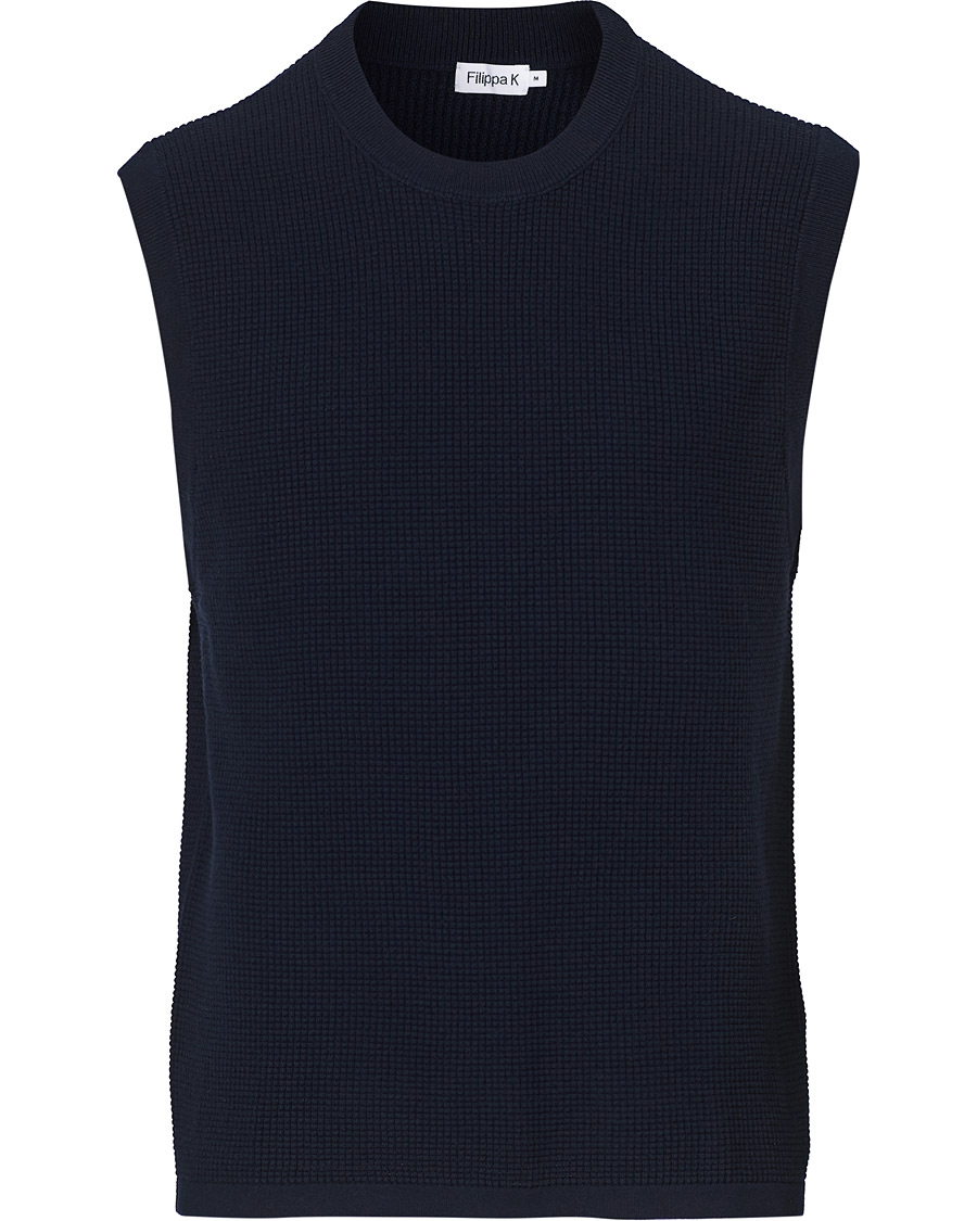 Herre | Gensere | Filippa K | Gerald Vest Navy