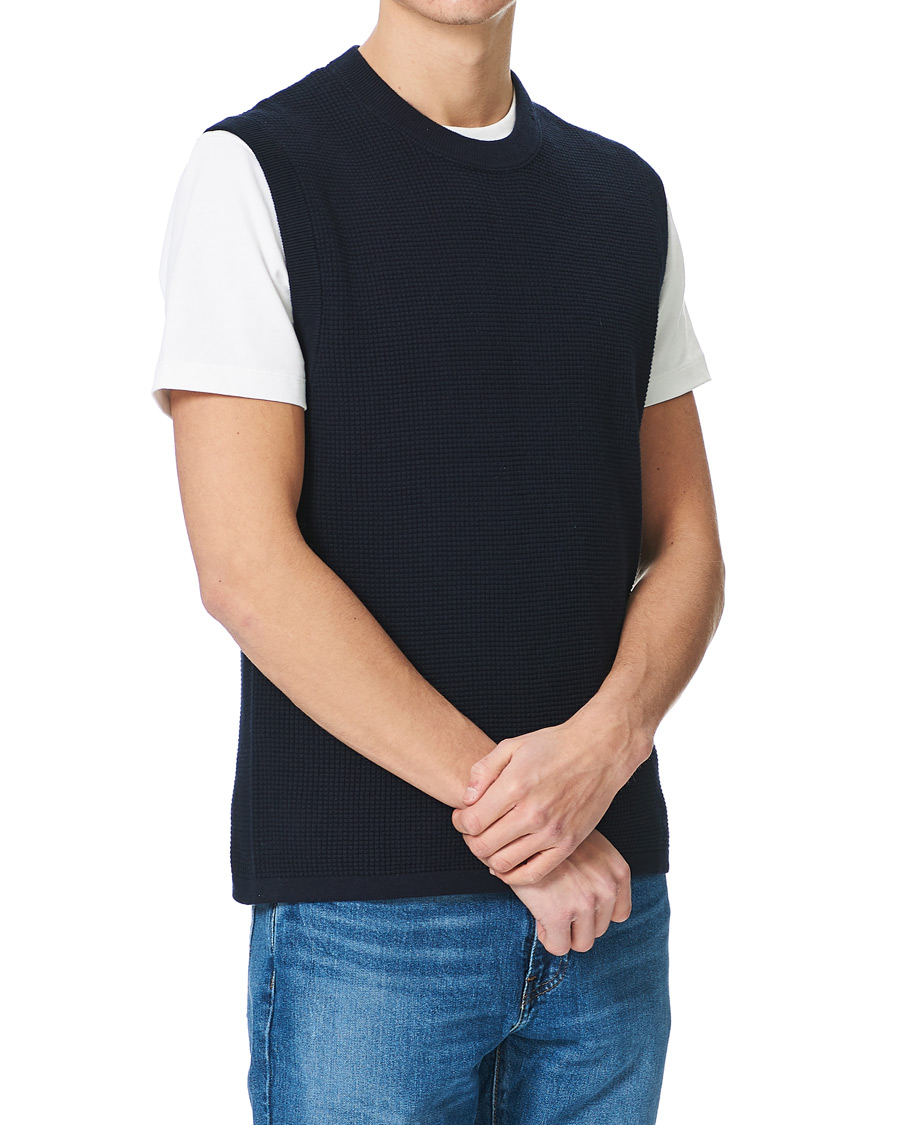 Herre | Gensere | Filippa K | Gerald Vest Navy
