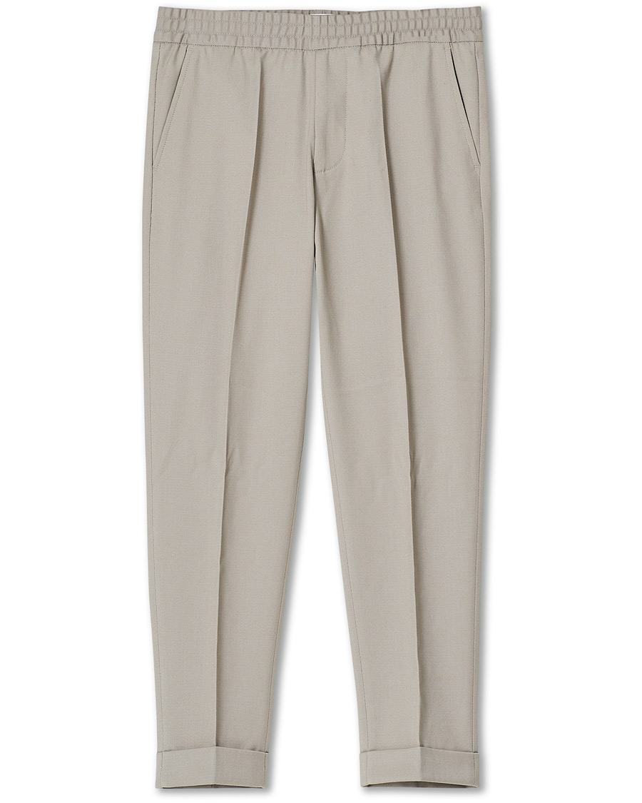 Herre | Bukser | Filippa K | Terry Cropped Trousers Light Taupe