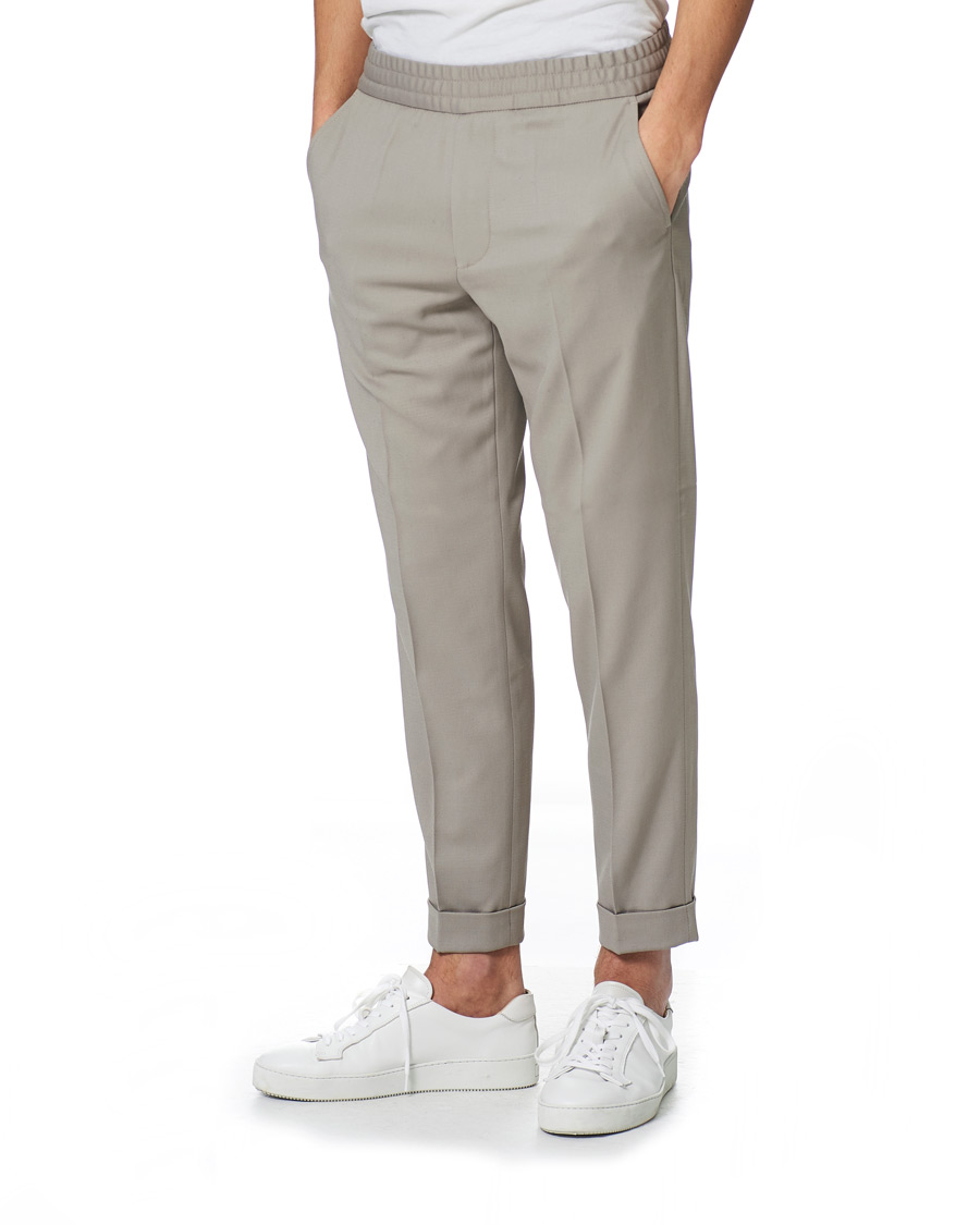 Herre | Bukser | Filippa K | Terry Cropped Trousers Light Taupe