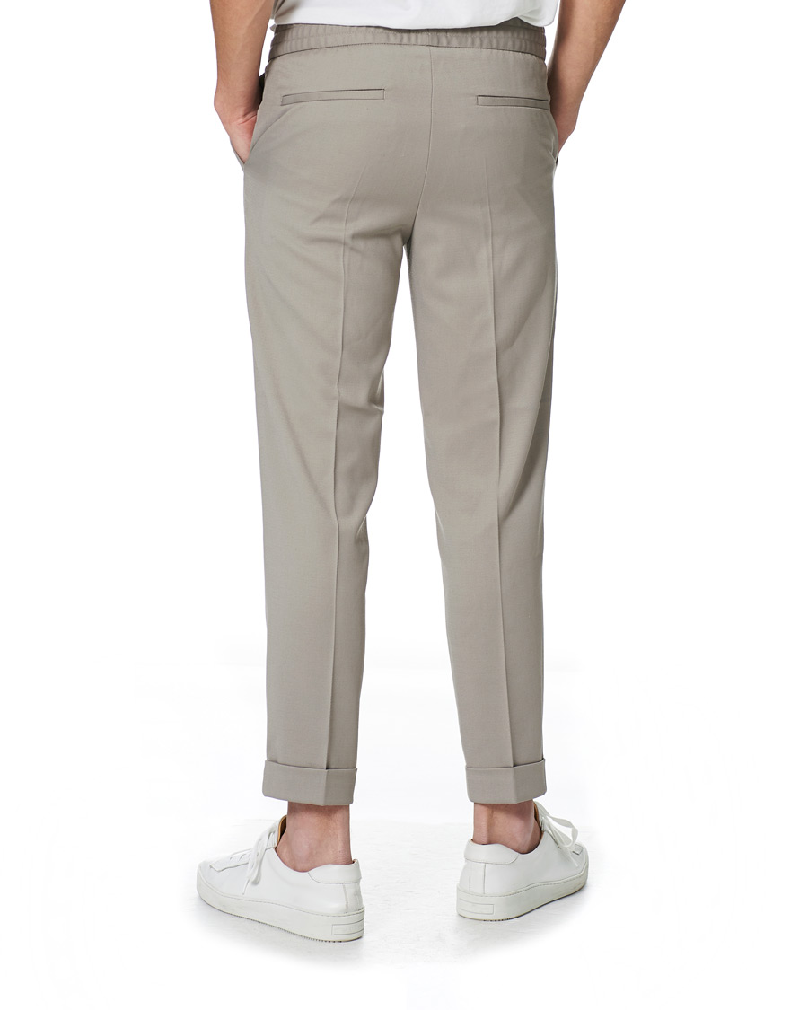 Herre | Bukser | Filippa K | Terry Cropped Trousers Light Taupe