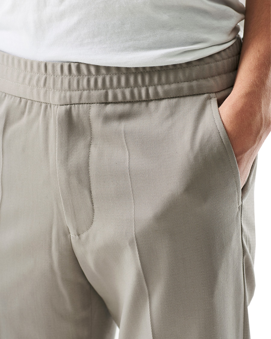 Herre | Bukser | Filippa K | Terry Cropped Trousers Light Taupe
