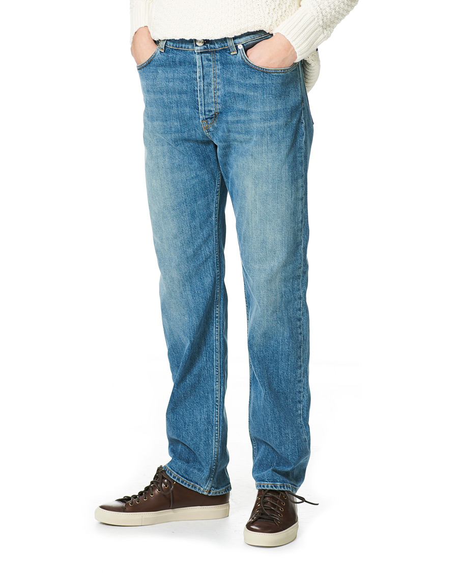 Herre | Jeans | Filippa K | Bruno Stonewash Jeans Light Blue