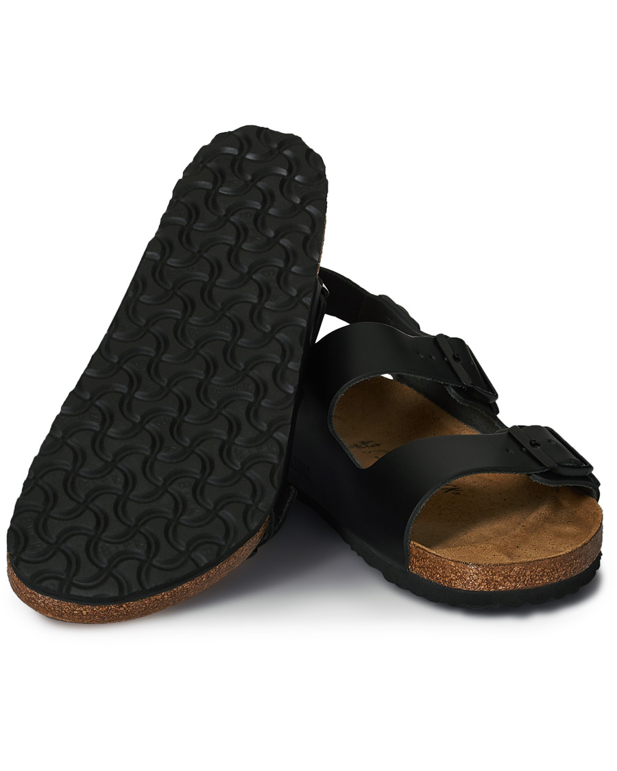 Herre | BIRKENSTOCK Milano Classic Footbed Black Leather | BIRKENSTOCK | Milano Classic Footbed Black Leather