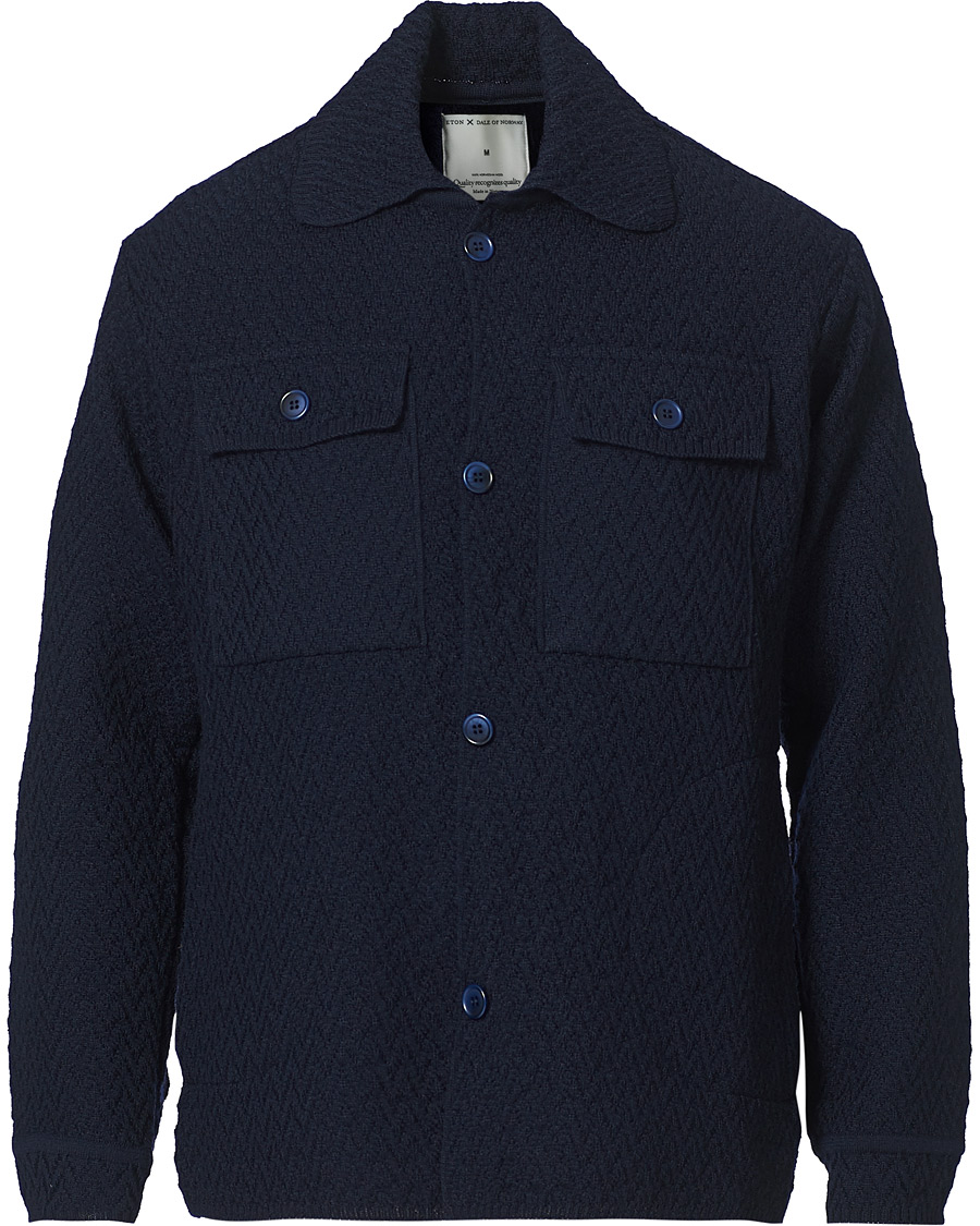 Herre | Skjorter | Eton | Dale of Norway Overshirt Navy