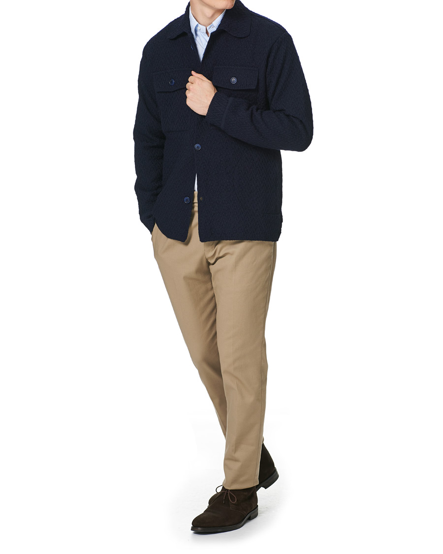Herre | Skjorter | Eton | Dale of Norway Overshirt Navy