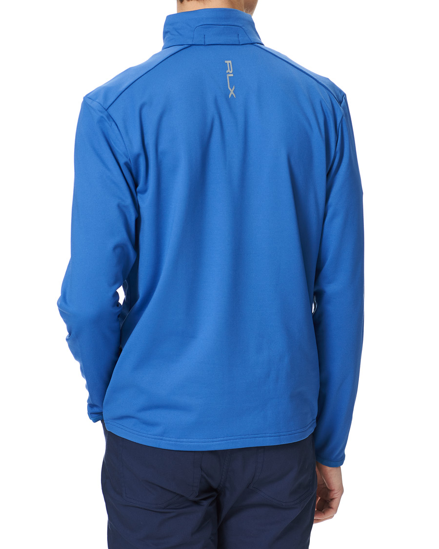 Herre | Gensere | RLX Ralph Lauren | Luxury Jersey Half Zip Liberty Blue