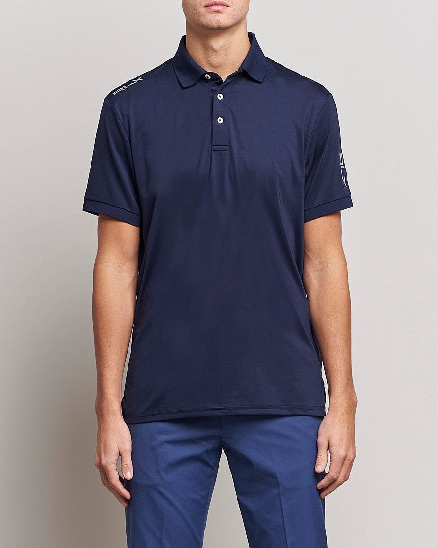 Herre | | RLX Ralph Lauren | Airflow Active Jersey Polo Refined Navy