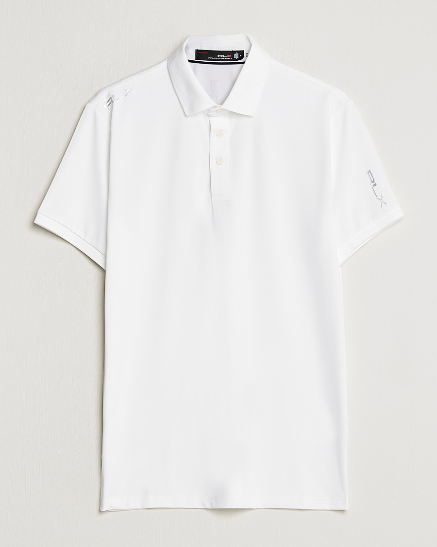 Herre | | RLX Ralph Lauren | Airflow Active Jersey Polo Ceramic White