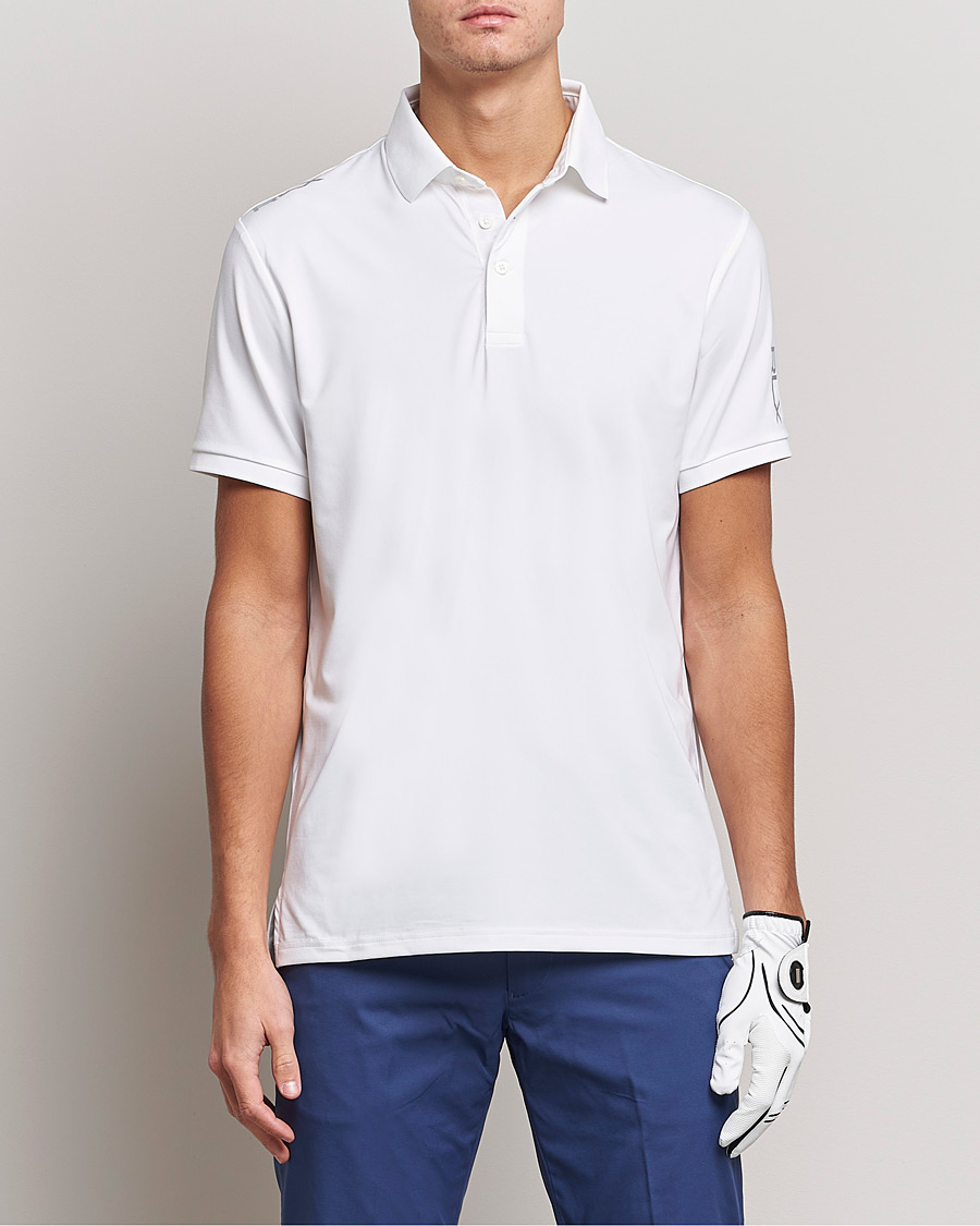 Herre | | RLX Ralph Lauren | Airflow Active Jersey Polo Ceramic White