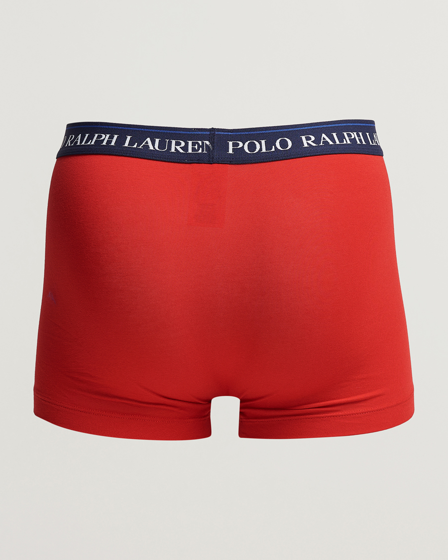 Herre | Undertøy | Polo Ralph Lauren | 3-Pack Trunk Blue/Navy/Red