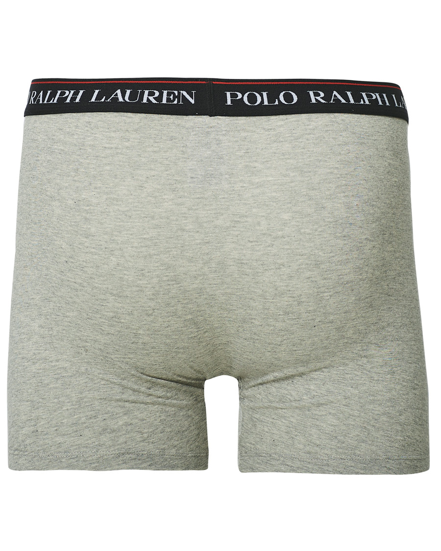 Herre | Undertøy | Polo Ralph Lauren | 3-Pack Boxer Brief Light Grey/Grey/Dark Grey