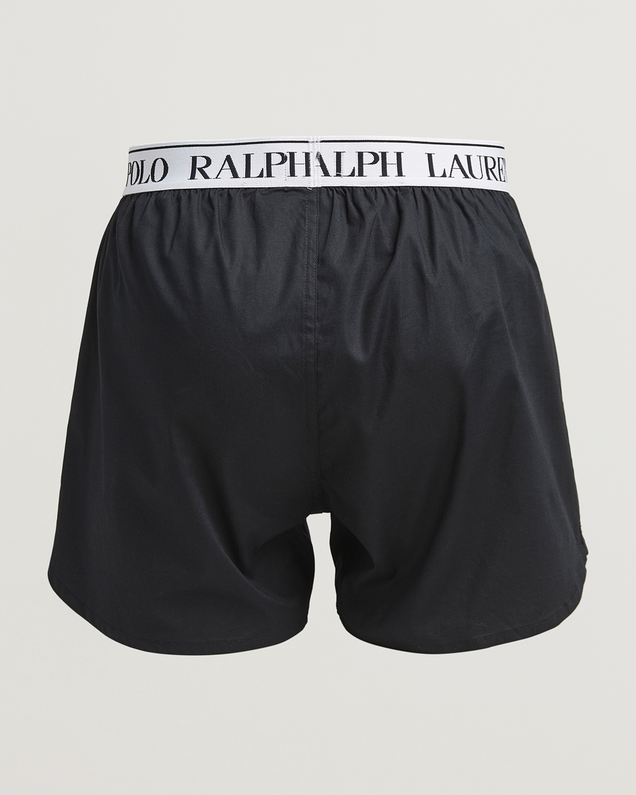 Herre | Undertøy | Polo Ralph Lauren | 3-Pack Elastic Boxer Black