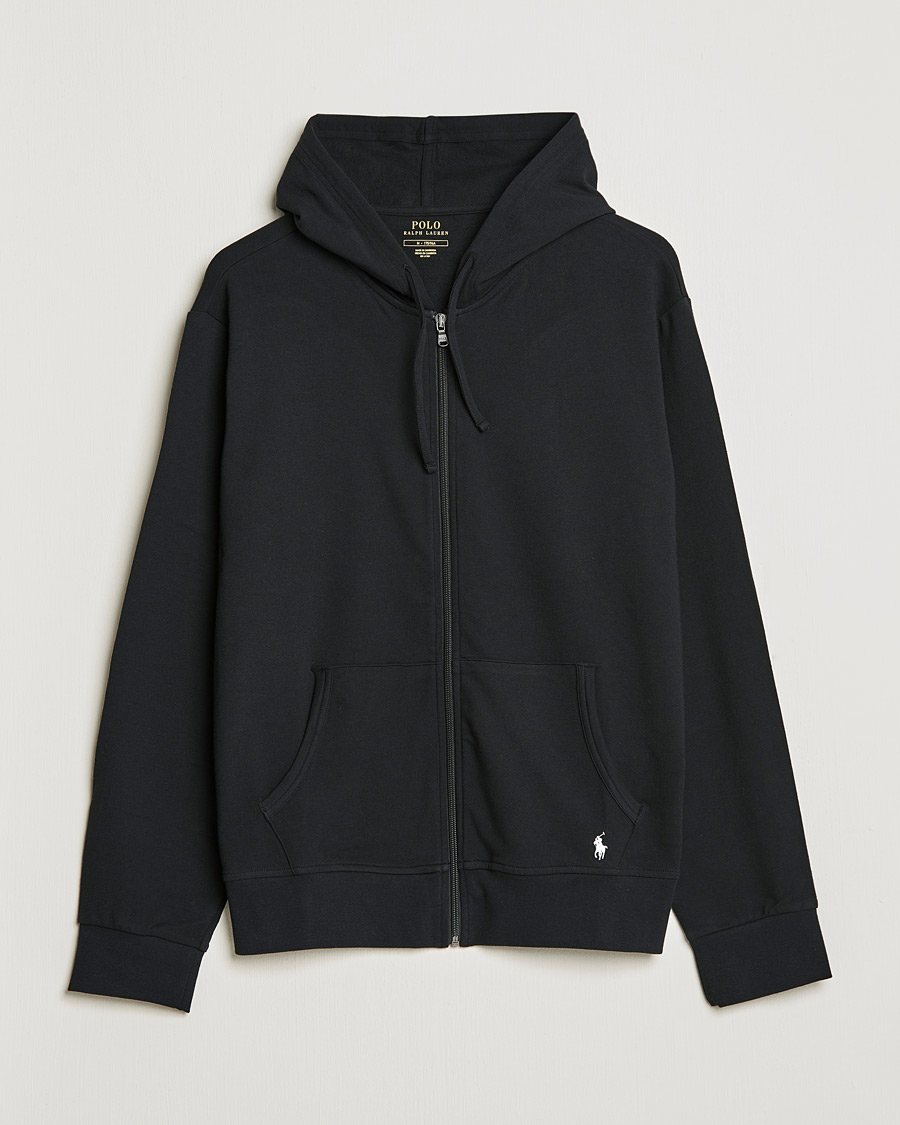 Herre | Gensere | Polo Ralph Lauren | Cotton Jersey Long Sleeve Hoodie Black