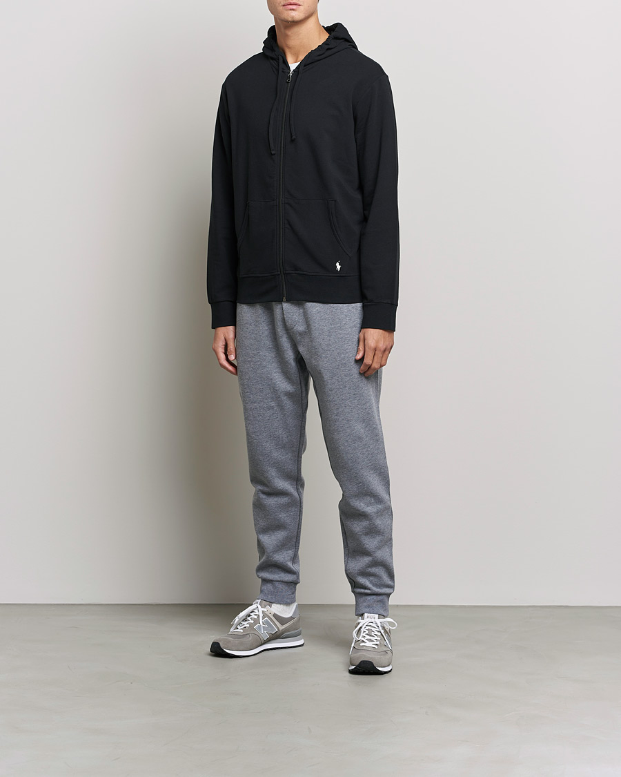 Herre | Wardrobe basics | Polo Ralph Lauren | Cotton Jersey Long Sleeve Hoodie Black