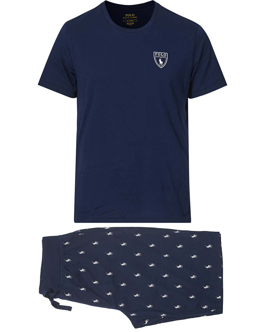 Herre |  | Polo Ralph Lauren | Short Sleeve Pyjama Set Navy