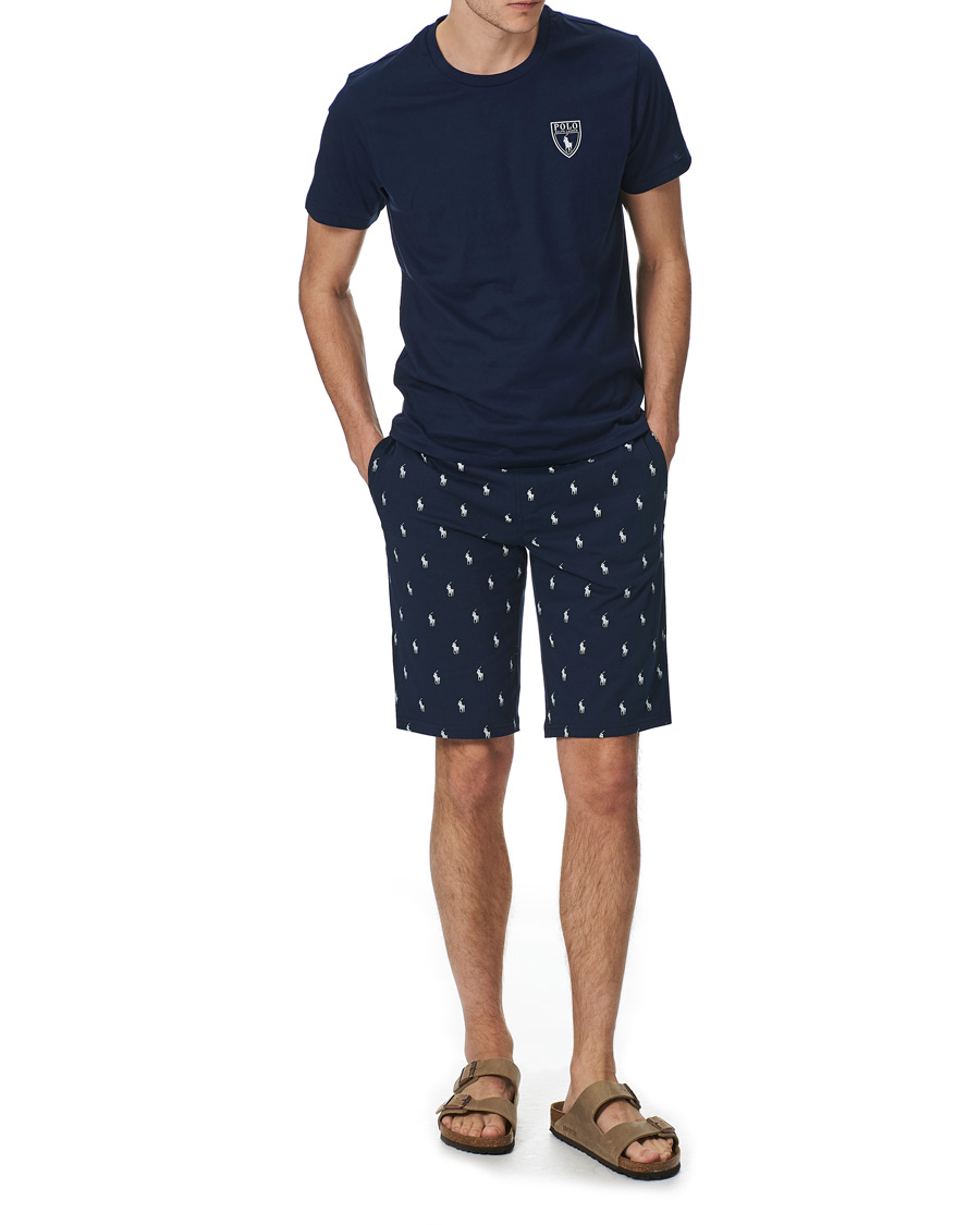 Herre | Pyjamaser og badekåper | Polo Ralph Lauren | Short Sleeve Pyjama Set Navy