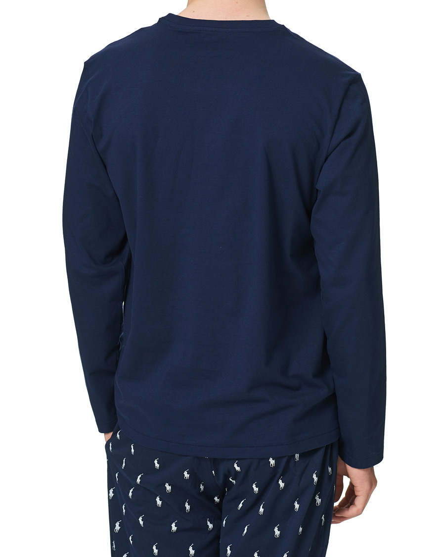 Herre | Pyjamaser og badekåper | Polo Ralph Lauren | Long Sleeve Pyjama Set Navy