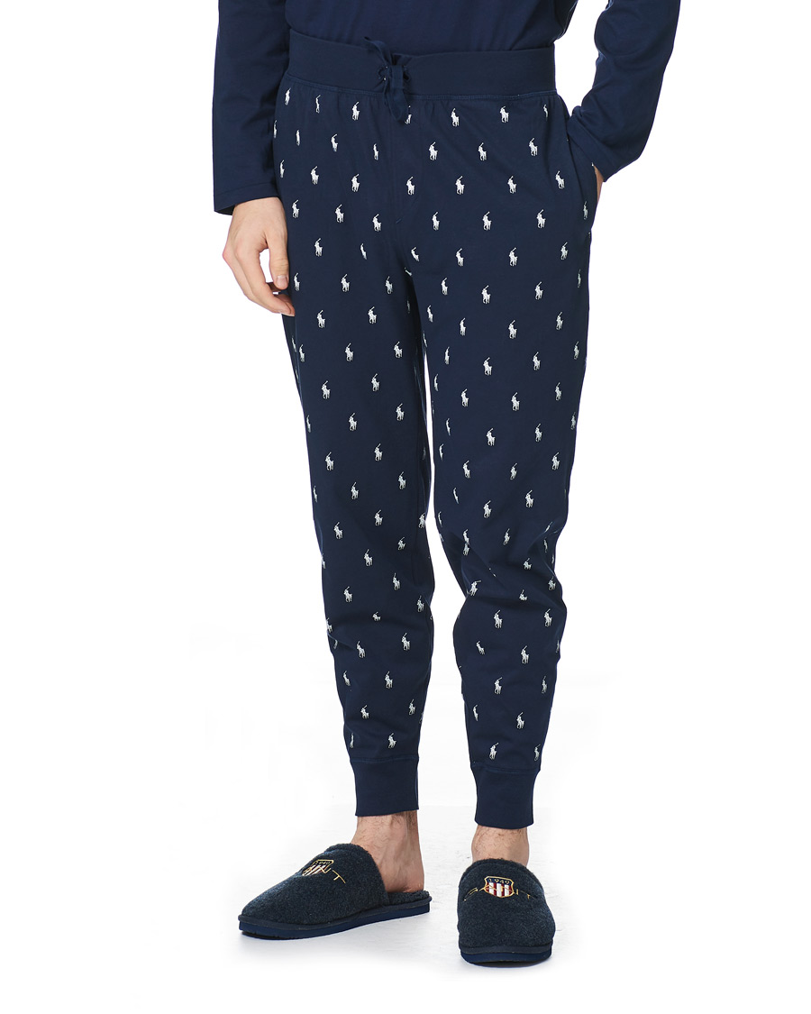 Herre | Pyjamaser og badekåper | Polo Ralph Lauren | Long Sleeve Pyjama Set Navy