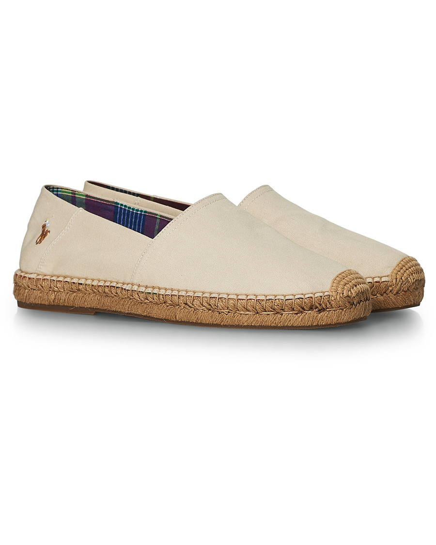 Herre | Polo Ralph Lauren Cevio Canvas Espandrilles Birch | Polo Ralph Lauren | Cevio Canvas Espandrilles Birch