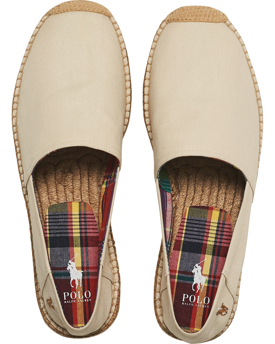 Herre | Polo Ralph Lauren Cevio Canvas Espandrilles Birch | Polo Ralph Lauren | Cevio Canvas Espandrilles Birch