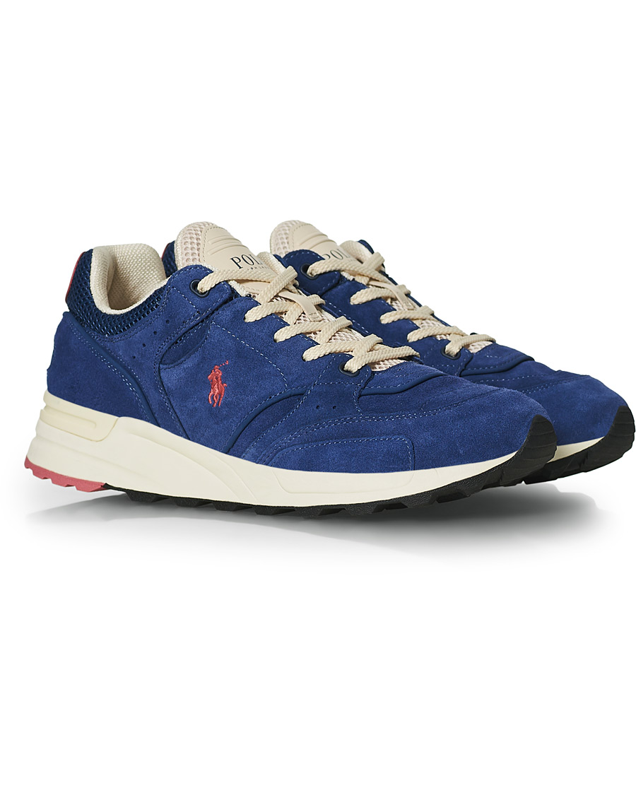 Herre | Polo Ralph Lauren Train 85 Running Sneaker Light Navy | Polo Ralph Lauren | Train 85 Running Sneaker Light Navy