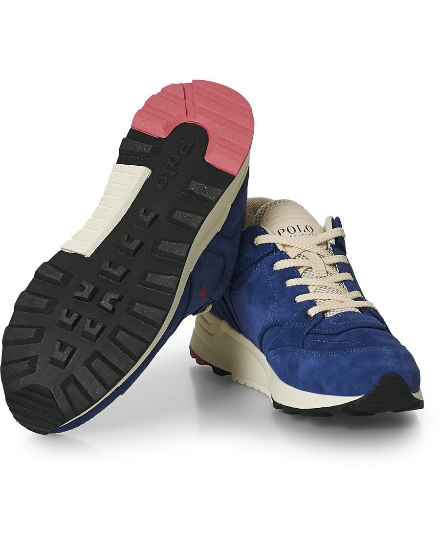 Herre | Polo Ralph Lauren Train 85 Running Sneaker Light Navy | Polo Ralph Lauren | Train 85 Running Sneaker Light Navy