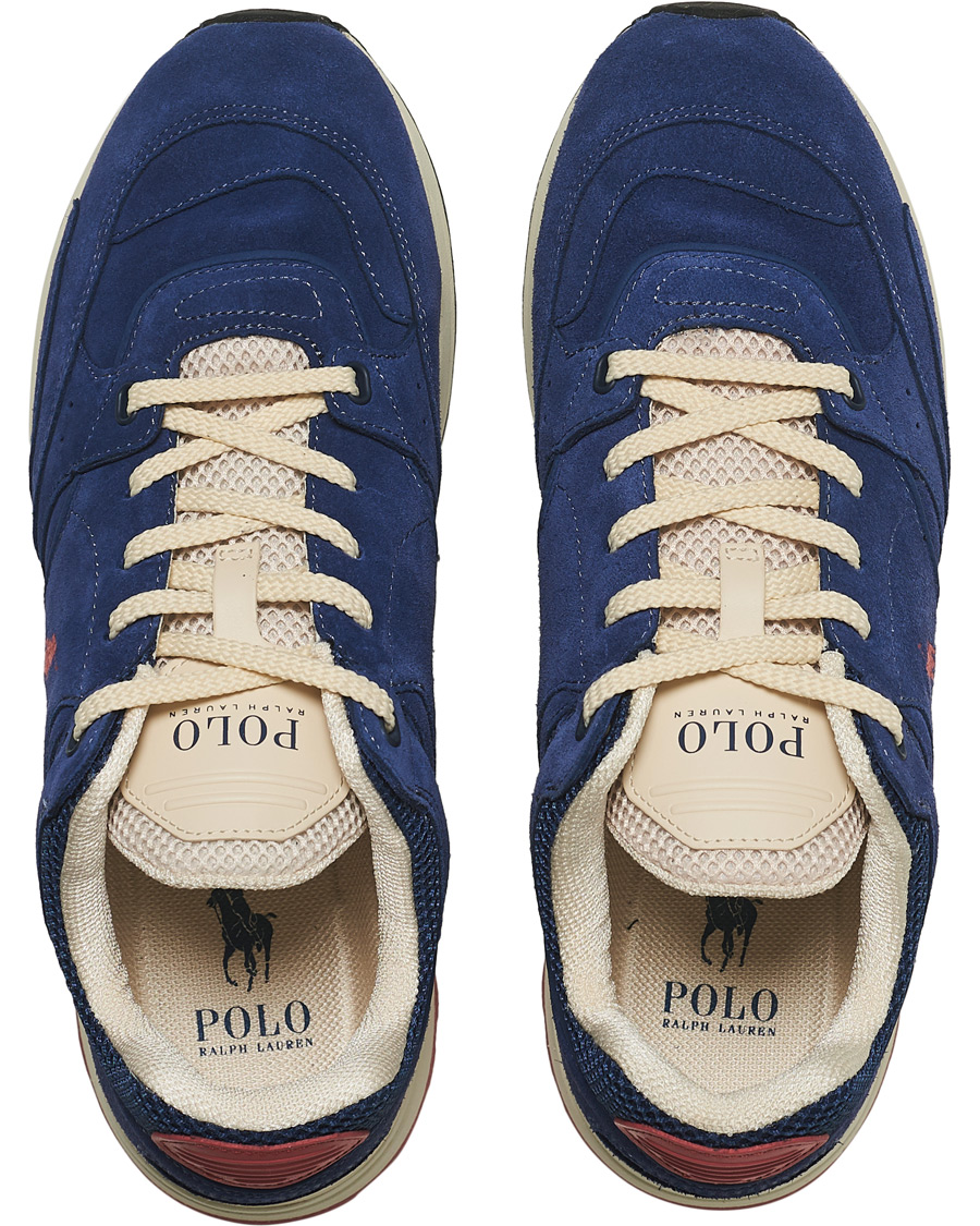 Herre | Polo Ralph Lauren Train 85 Running Sneaker Light Navy | Polo Ralph Lauren | Train 85 Running Sneaker Light Navy